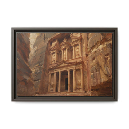 Petra - Framed Canvas