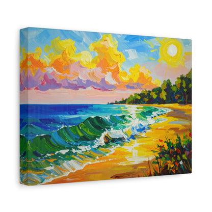 Tranquil Seacsape - Canvas