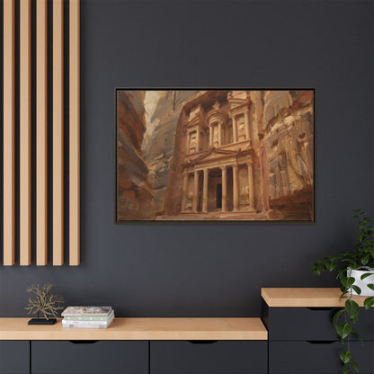 Petra - Framed Canvas