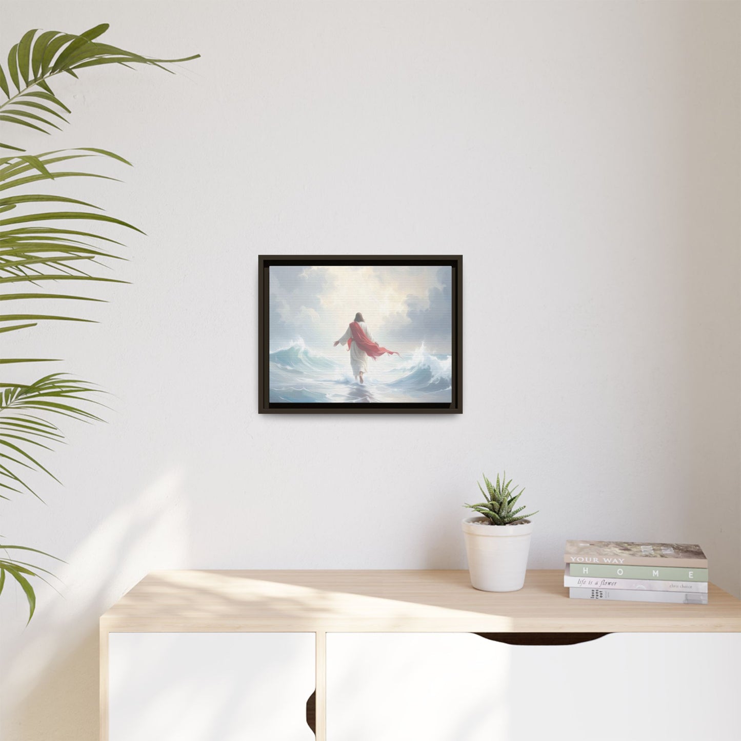 Faith Over Fear - Framed Canvas