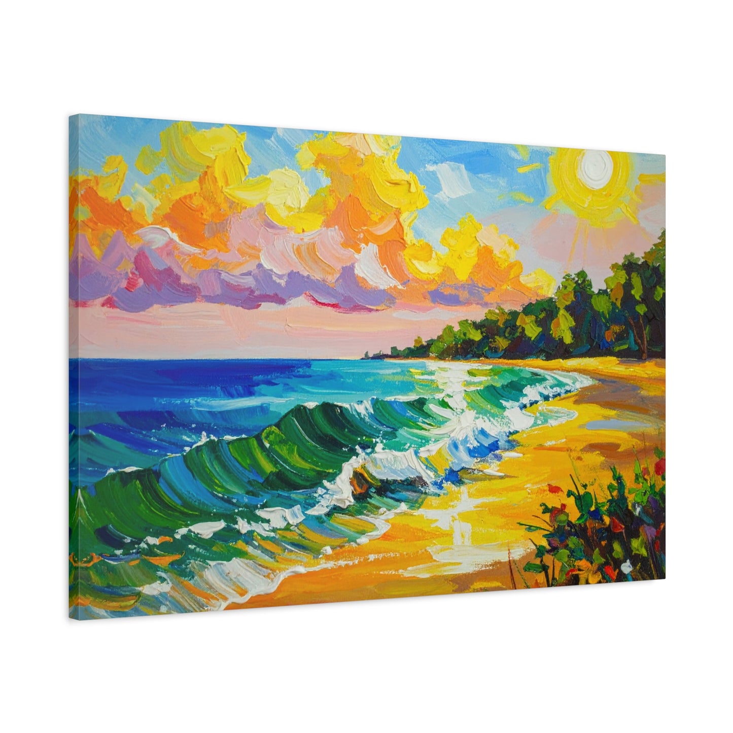 Tranquil Seacsape - Canvas