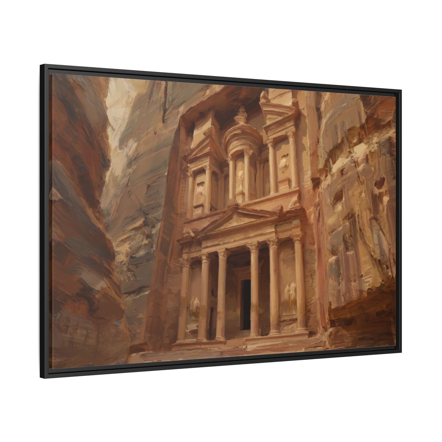 Petra - Framed Canvas