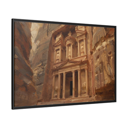 Petra - Framed Canvas
