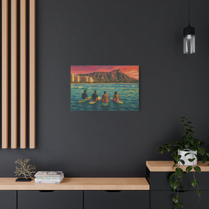 A Day On The Water Canvas