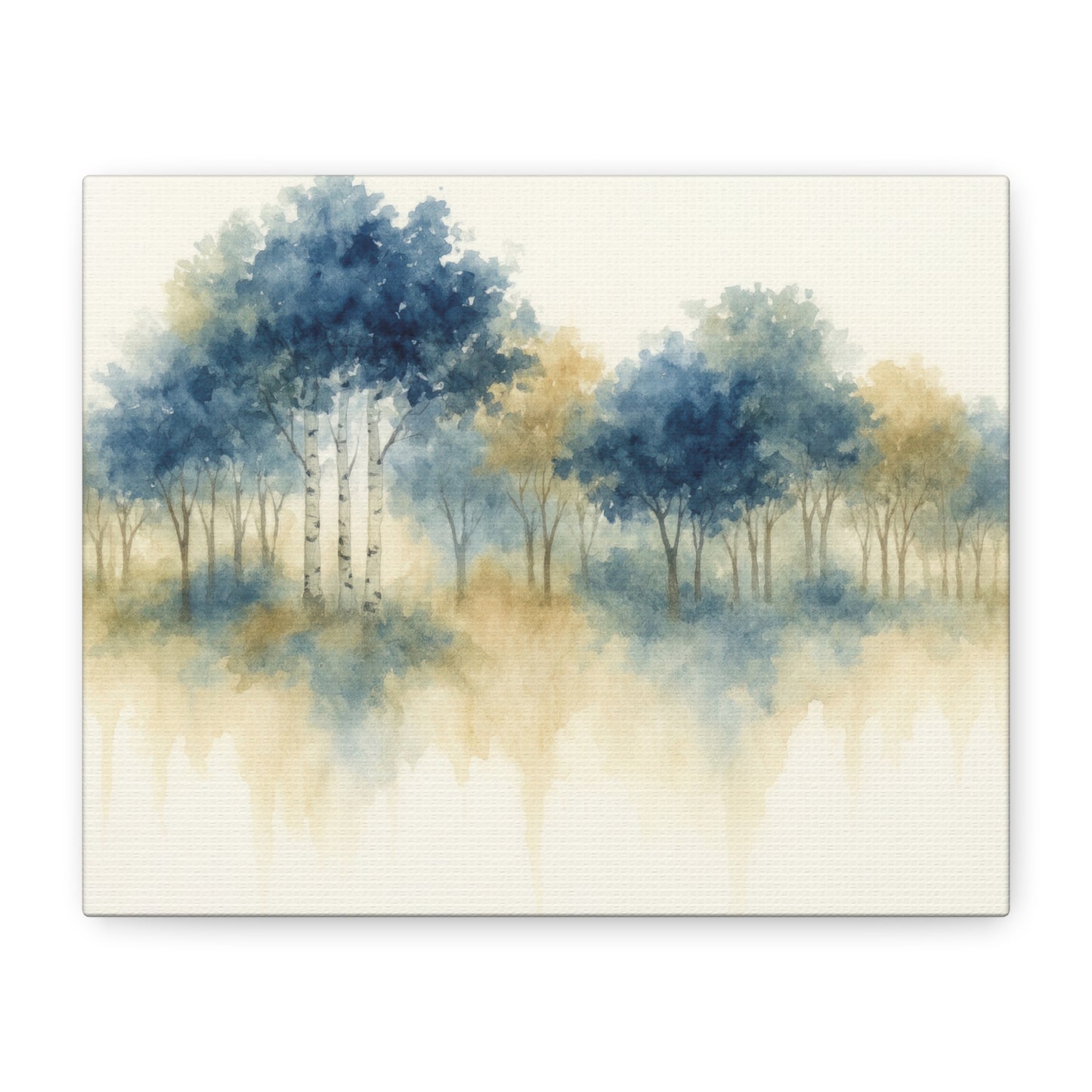 Floating Aspen and Birch Forest Canvas
