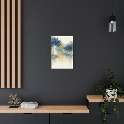 Floating Aspen and Birch Forest Canvas