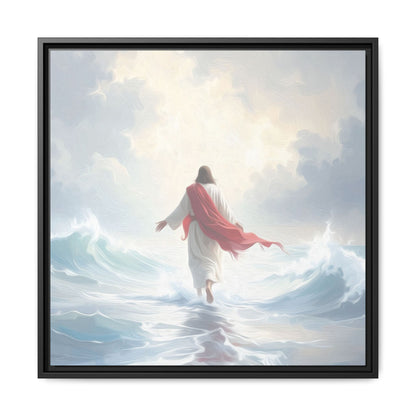 Faith Over Fear - Framed Canvas