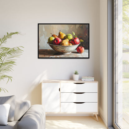 Farmhouse Fruit Bowl - Framed Canvas