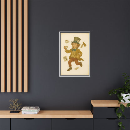 The Mad Hatter - Framed Canvas