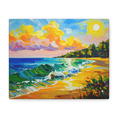 Tranquil Seacsape - Canvas