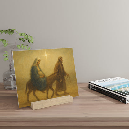 Journey to Bethlehem - Gallery Board with Stand