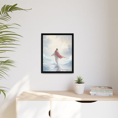 Faith Over Fear - Framed Canvas