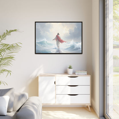 Faith Over Fear - Framed Canvas