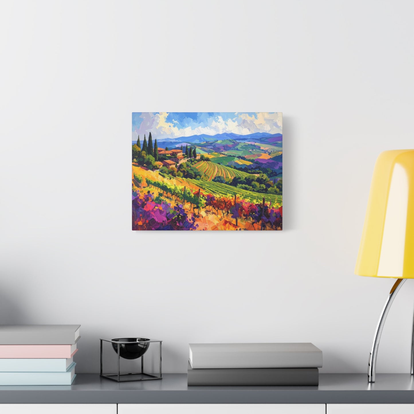 Italian Vineyard - Canvas