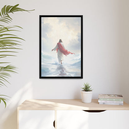 Faith Over Fear - Framed Canvas