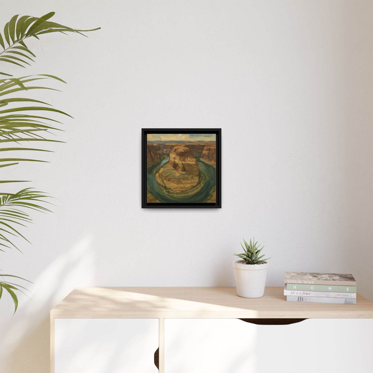 Horseshoe Bend - Framed Canvas