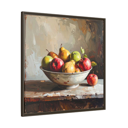 Farmhouse Fruit Bowl - Framed Canvas