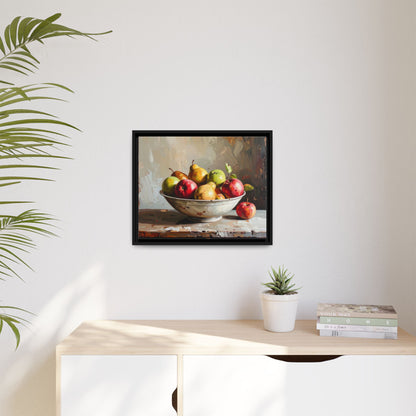 Farmhouse Fruit Bowl - Framed Canvas