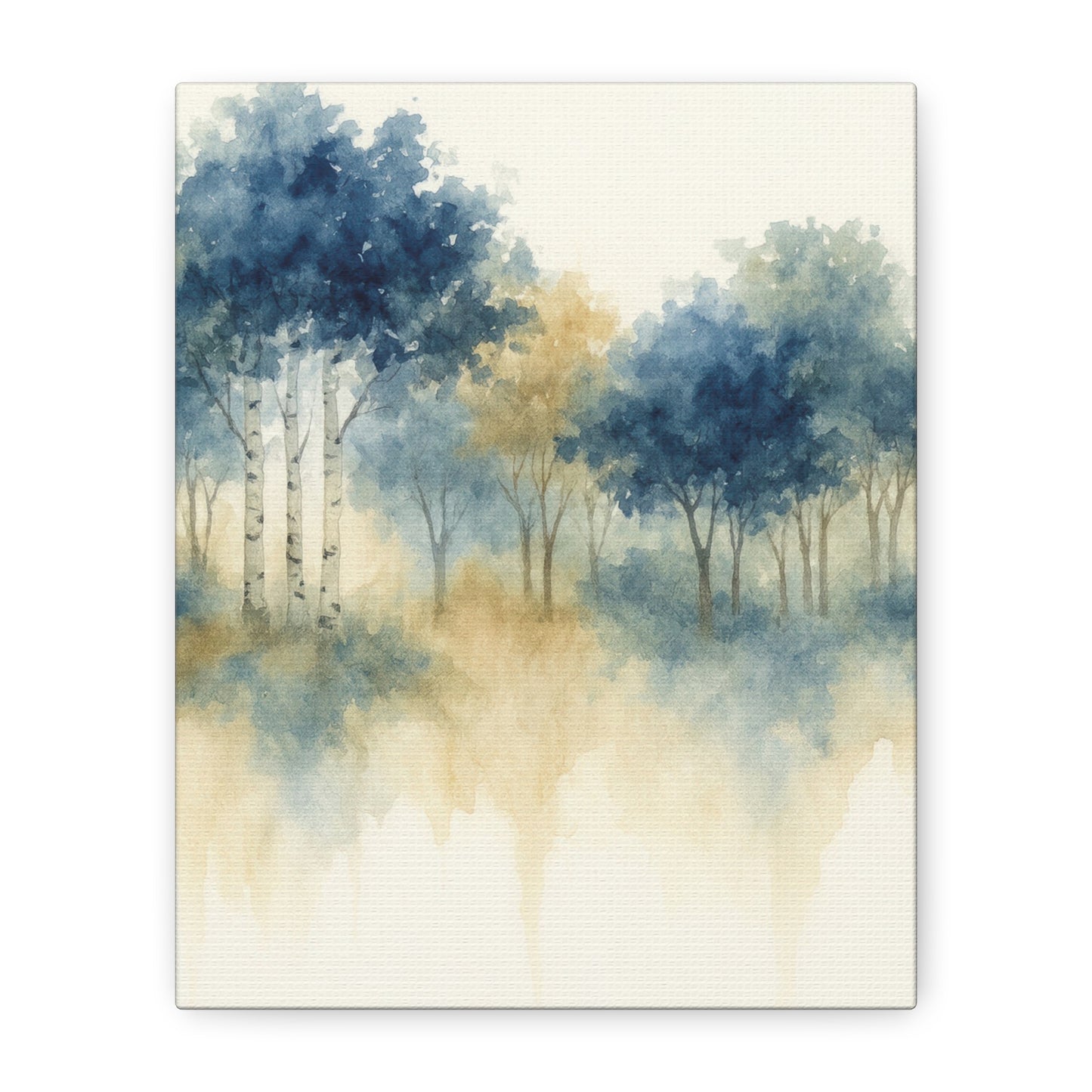 Floating Aspen and Birch Forest Canvas