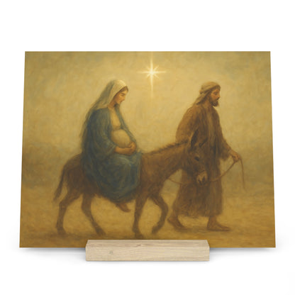 Journey to Bethlehem - Gallery Board with Stand