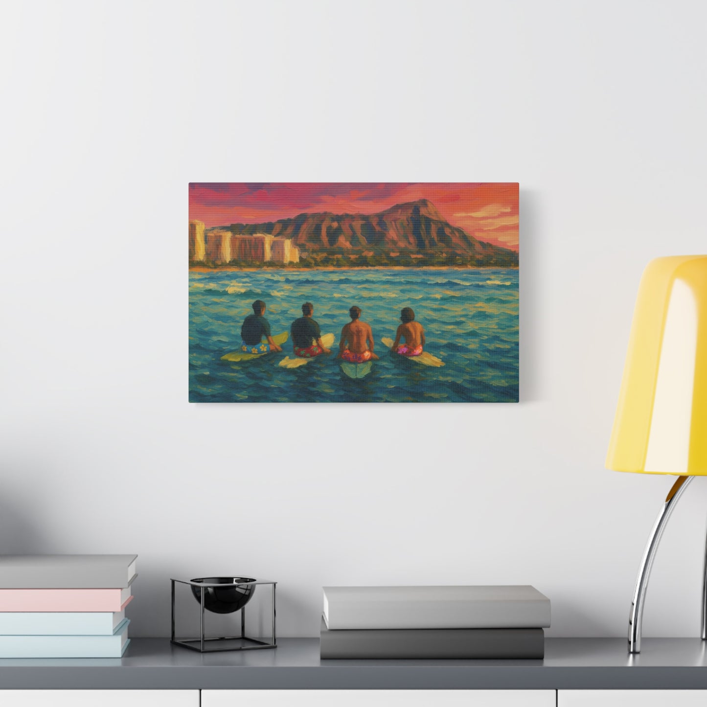 A Day On The Water Canvas