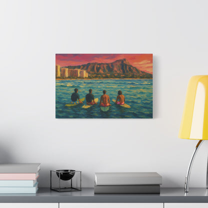 A Day On The Water Canvas