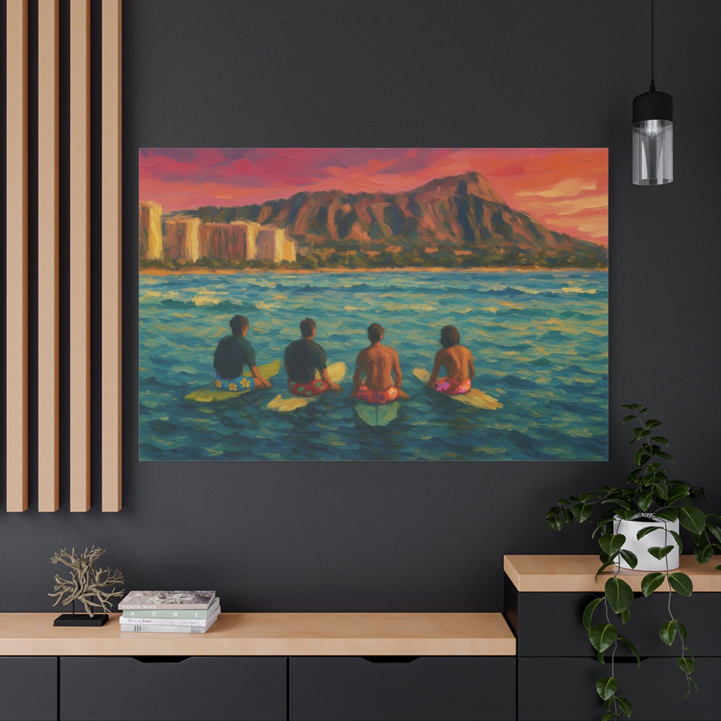 A Day On The Water Canvas