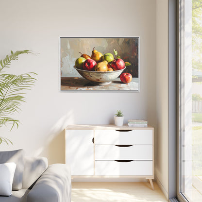 Farmhouse Fruit Bowl - Framed Canvas