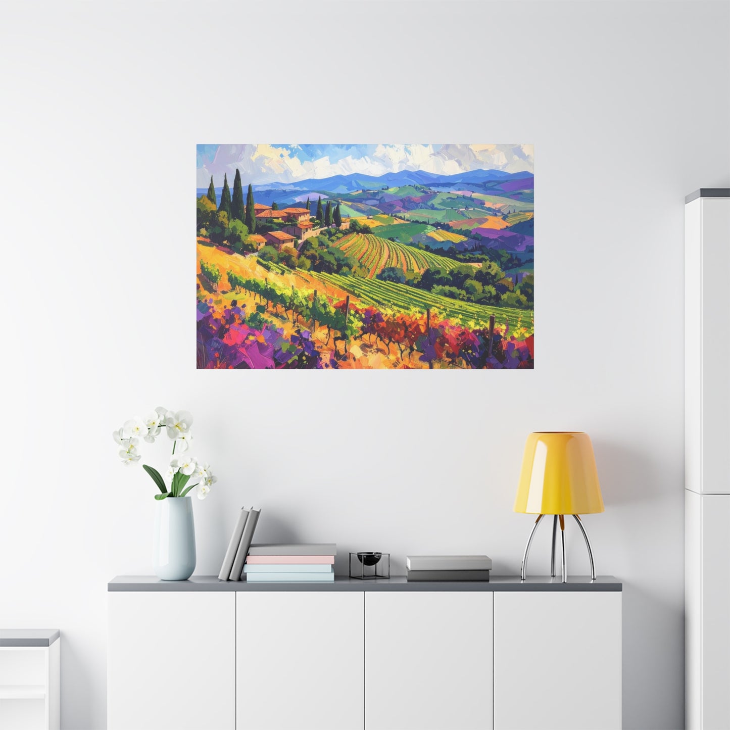 Italian Vineyard - Canvas