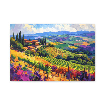 Italian Vineyard - Canvas