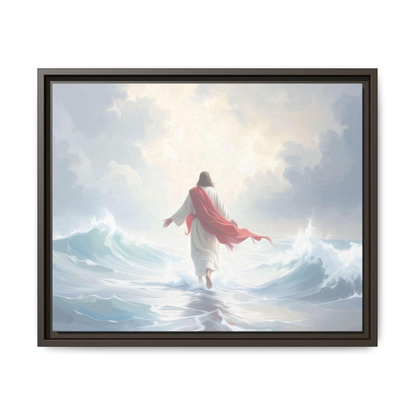 Faith Over Fear - Framed Canvas