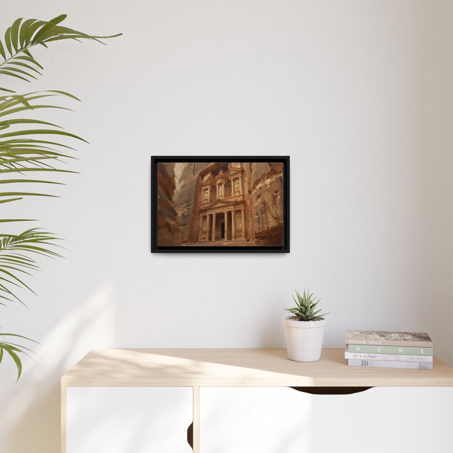Petra - Framed Canvas