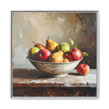 Farmhouse Fruit Bowl - Framed Canvas
