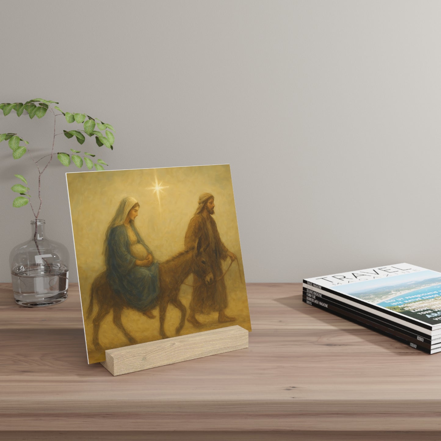 Journey to Bethlehem - Gallery Board with Stand