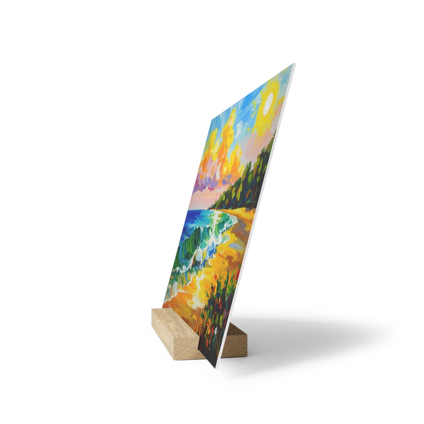 Tranquil Seascape - Gallery Board with Stand