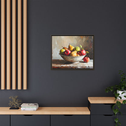 Farmhouse Fruit Bowl - Framed Canvas