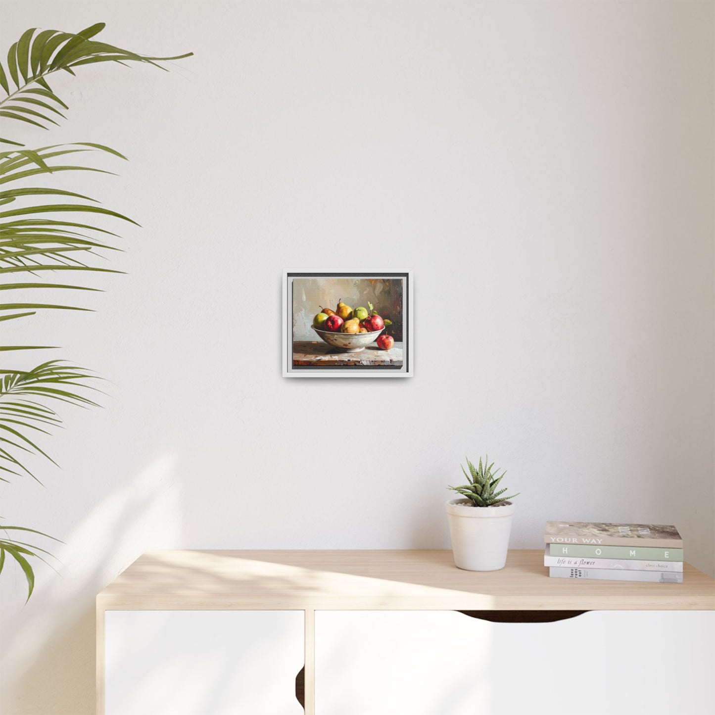 Farmhouse Fruit Bowl - Framed Canvas