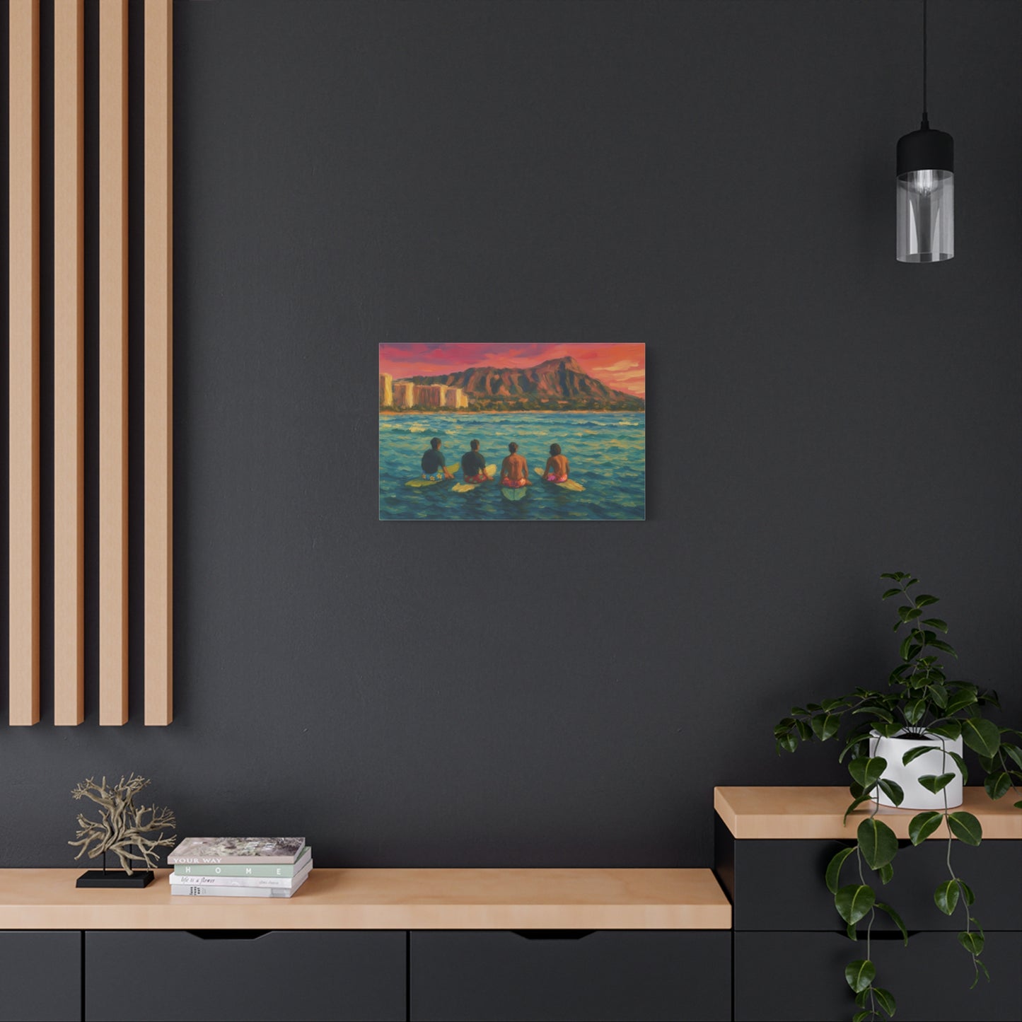 A Day On The Water Canvas