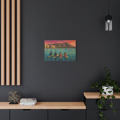A Day On The Water Canvas