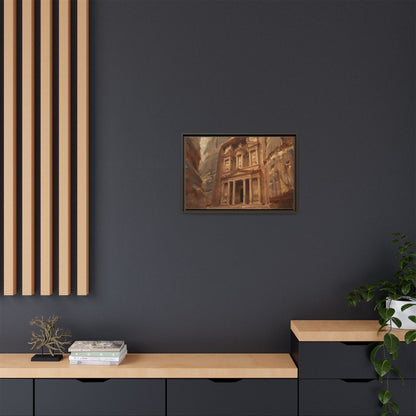 Petra - Framed Canvas