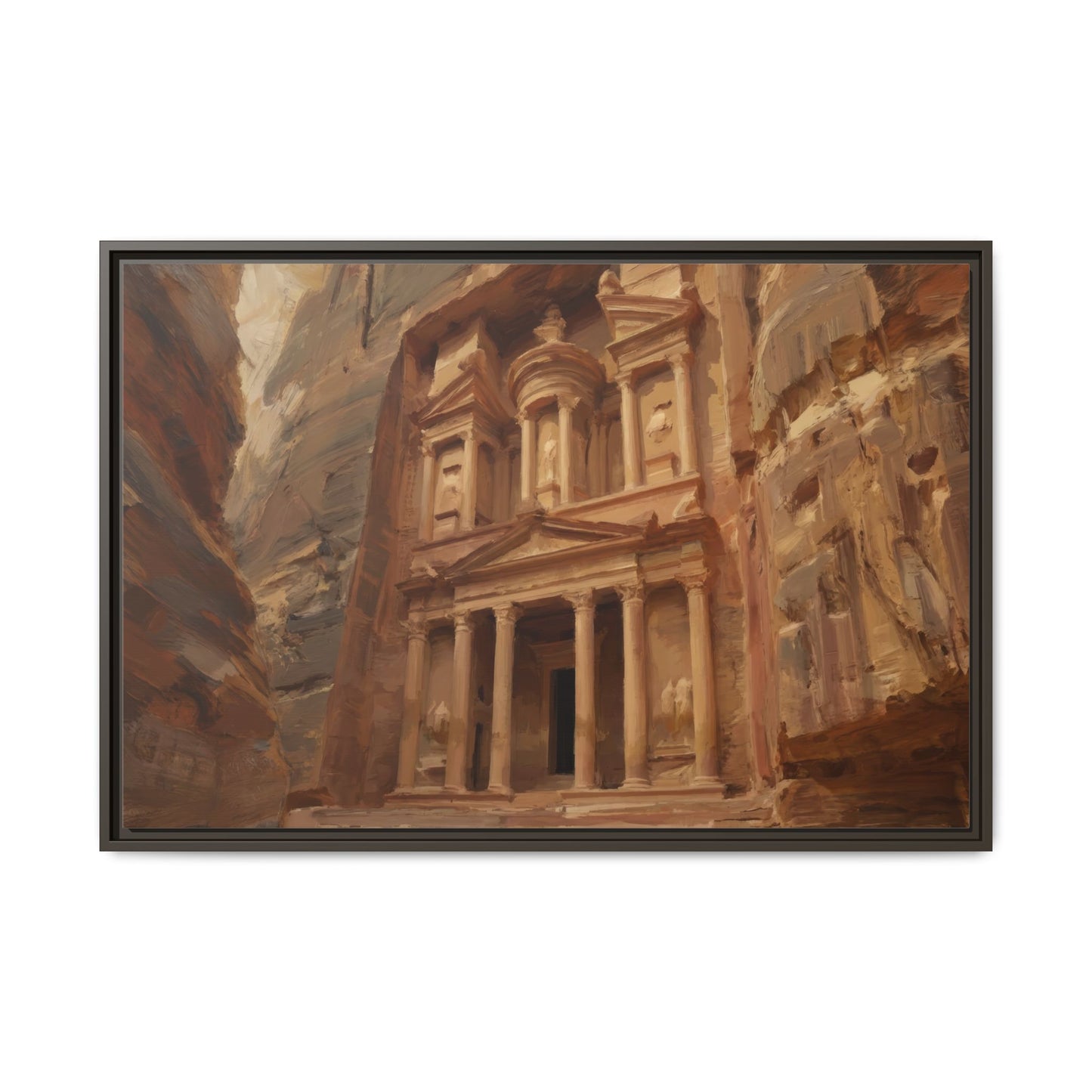 Petra - Framed Canvas