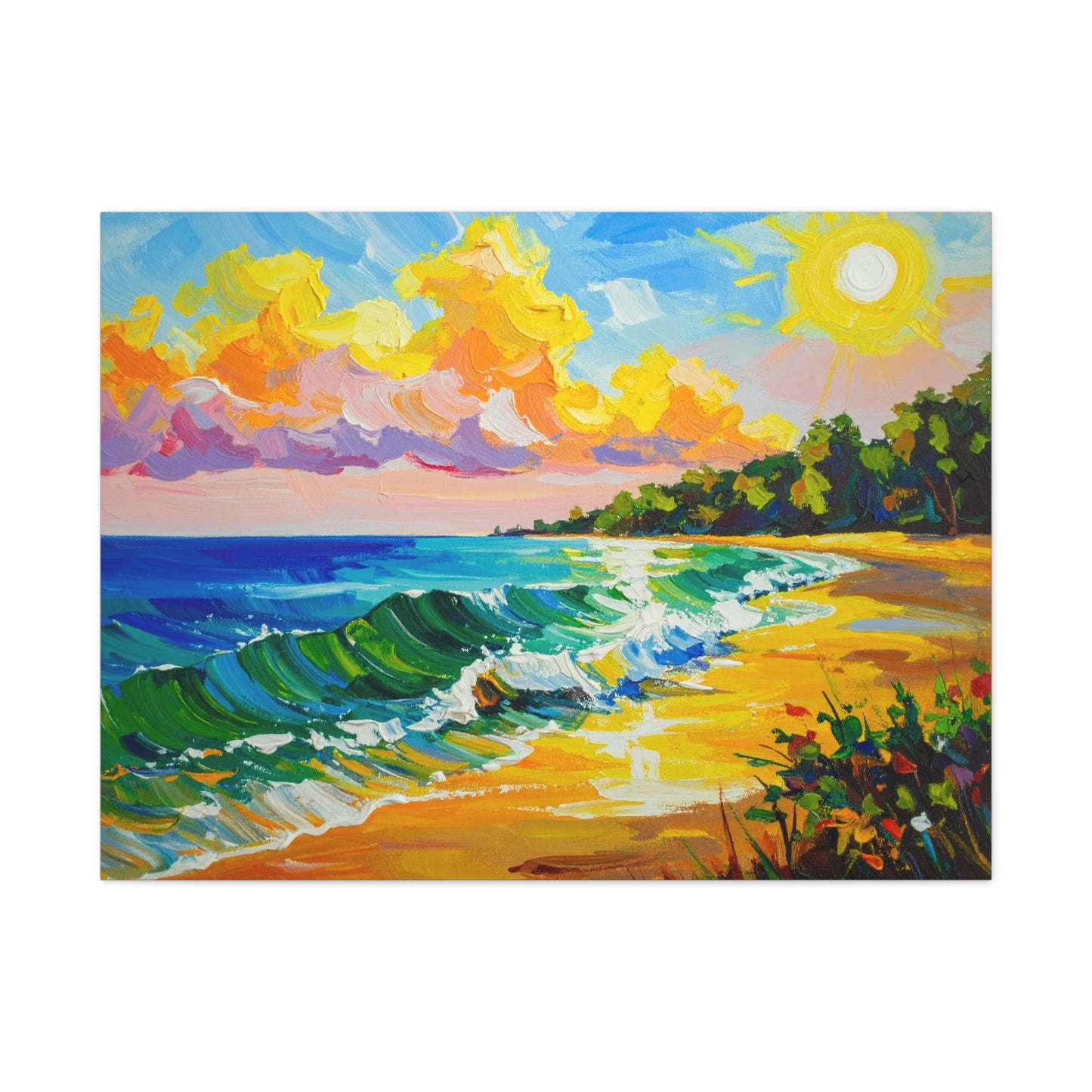 Tranquil Seacsape - Canvas
