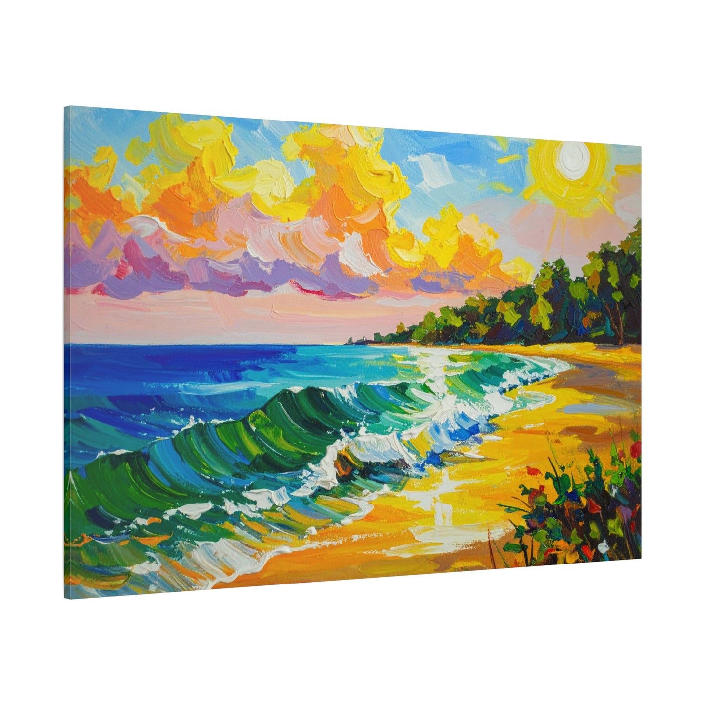 Tranquil Seacsape - Canvas