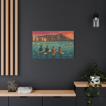 A Day On The Water Canvas