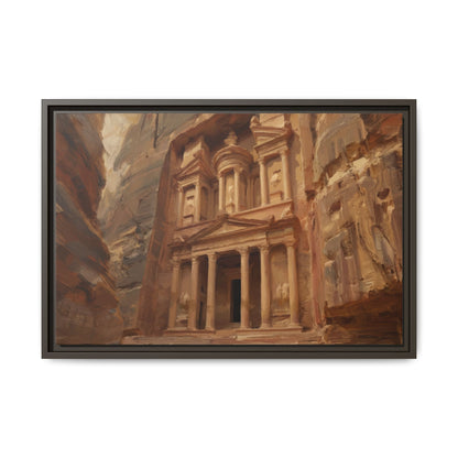 Petra - Framed Canvas