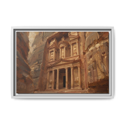 Petra - Framed Canvas