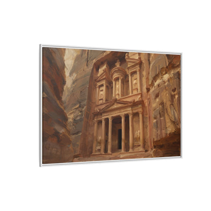 Petra - Framed Canvas
