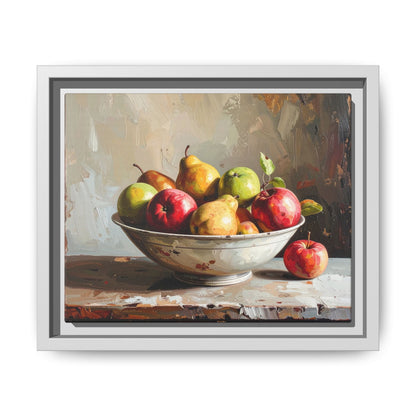 Farmhouse Fruit Bowl - Framed Canvas