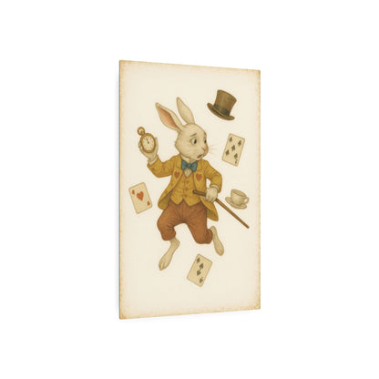 The White Rabbit - Metal Print