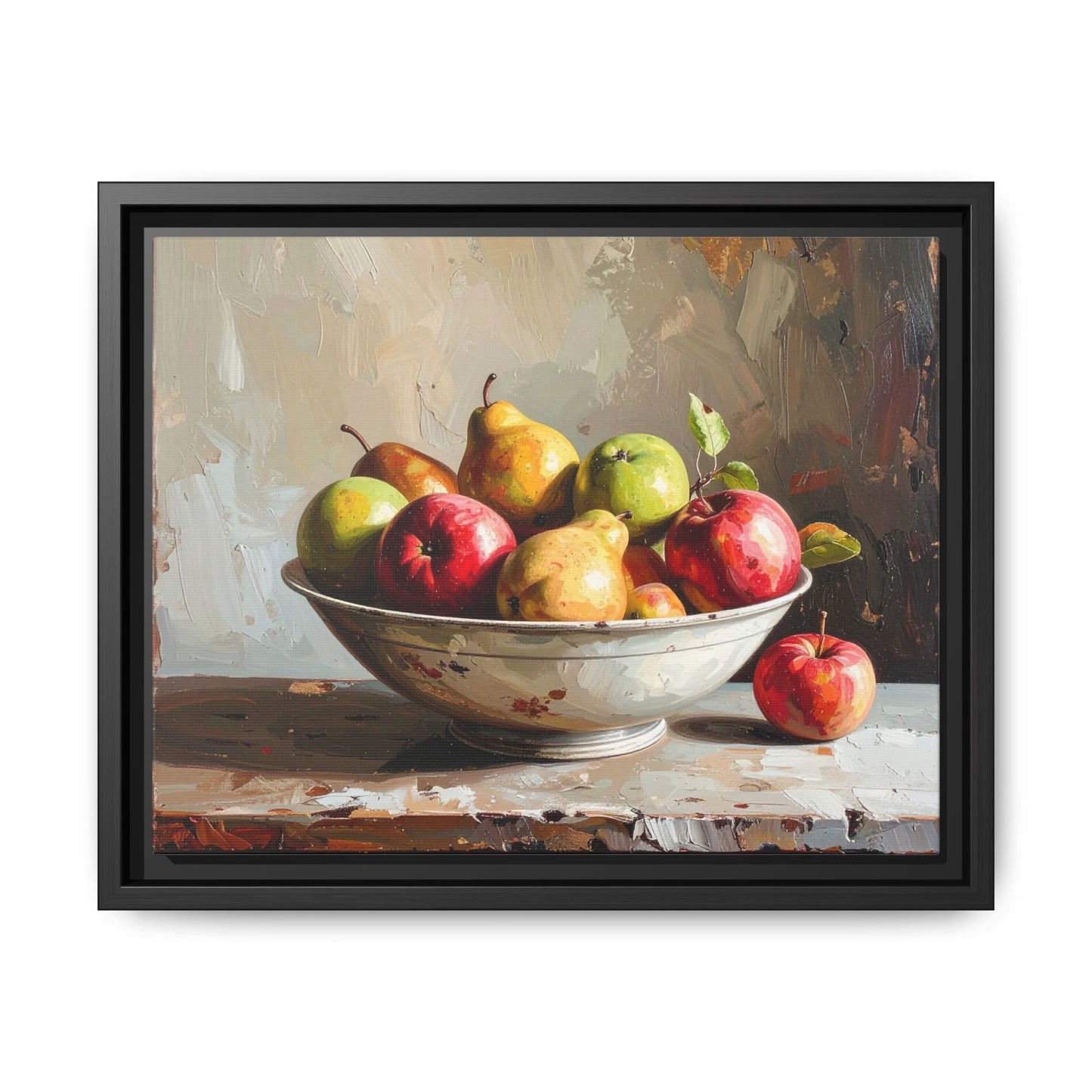 Farmhouse Fruit Bowl - Framed Canvas